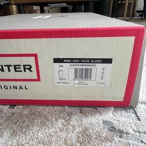 Hunter Women's Original Tour Gloss Boots in Green